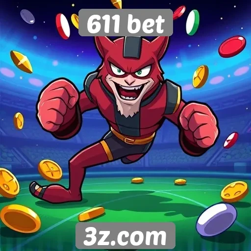 611 bet apresenta novos recursos para jogos online