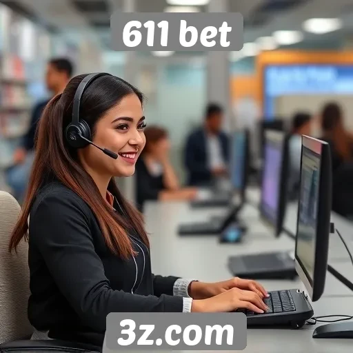 Atendimento ao cliente no 611 bet